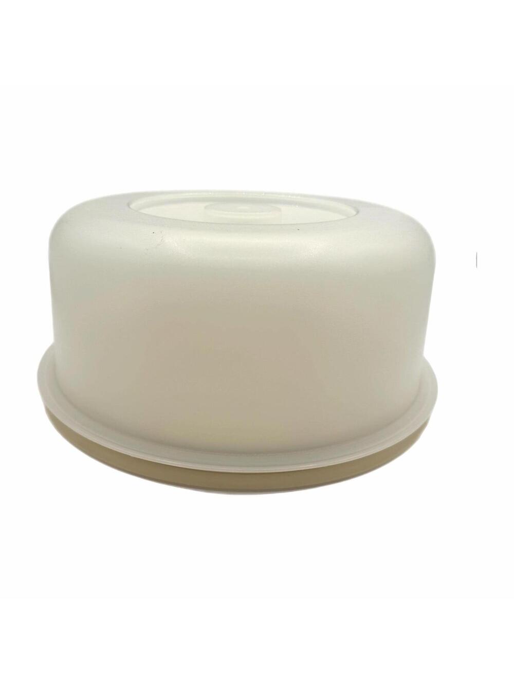 Vintage Tupperware Round 9” Cake Dome with Tray #1695 + #1531